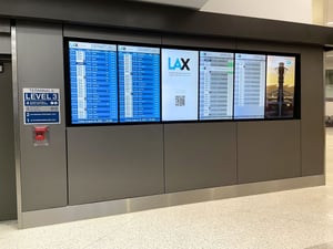 LAX signage