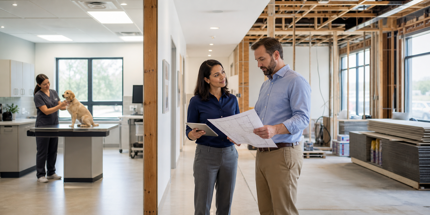 Veterinary Clinic Construction and Tenant Improvements